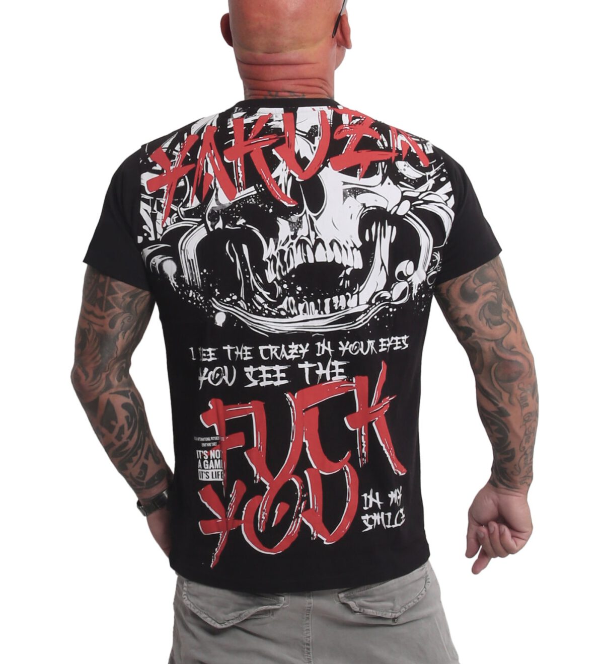 Yakuza Horned FU Regular T-Shirt – Bild 2